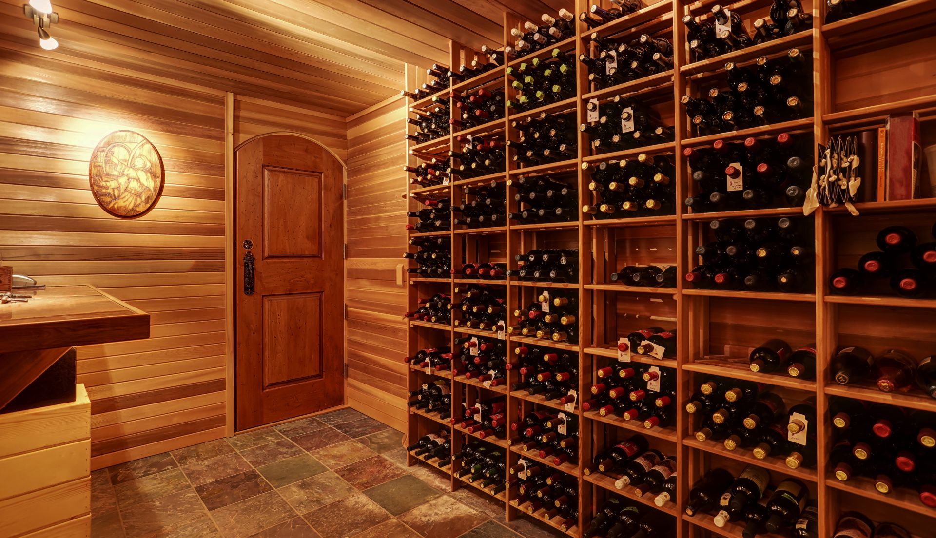 Wine Cellar in persons home
